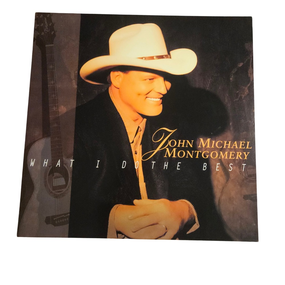 John Michael Montgomery‎ What I Do the Best 1996 Promo Album Poster 12x12 D/S